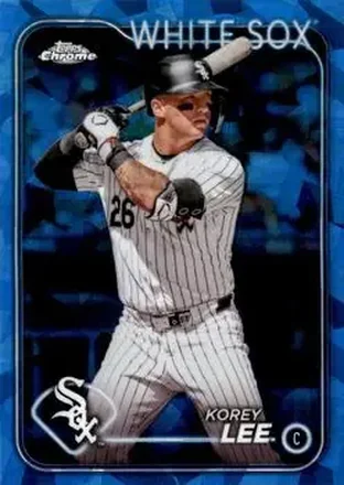 2024 Topps Chrome Update Sapphire Edition #USCS244 - Korey Lee - Chicago White Sox