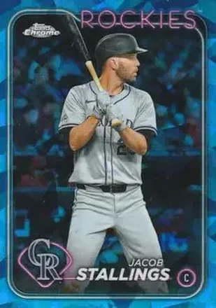 2024 Topps Chrome Update Sapphire Edition #USCS246 - Jacob Stallings - Colorado Rockies