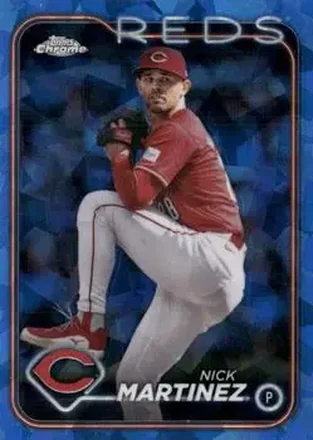 2024 Topps Chrome Update Sapphire Edition #USCS255 - Nick Martinez - Cincinnati Reds