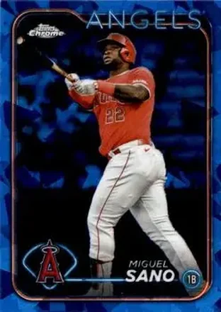 2024 Topps Chrome Update Sapphire Edition #USCS292 - Miguel Sano - Los Angeles Angels