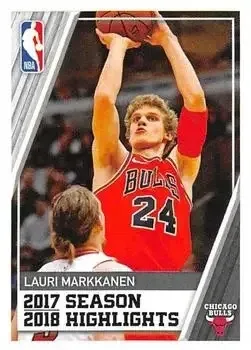 2018-19 Panini NBA Sticker Collection #4 Lauri Markkanen