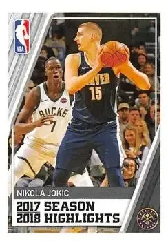 2018-19 Panini NBA Sticker Collection #6 Nikola Jokić