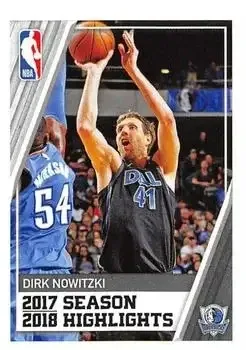 2018-19 Panini NBA Sticker Collection #7 Dirk Nowitzki