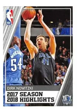 Front of Dirk Nowitzki