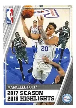 2018-19 Panini NBA Sticker Collection #9 Markelle Fultz