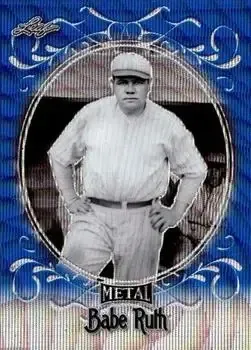 2019 Leaf Metal Babe Ruth Collection feature card