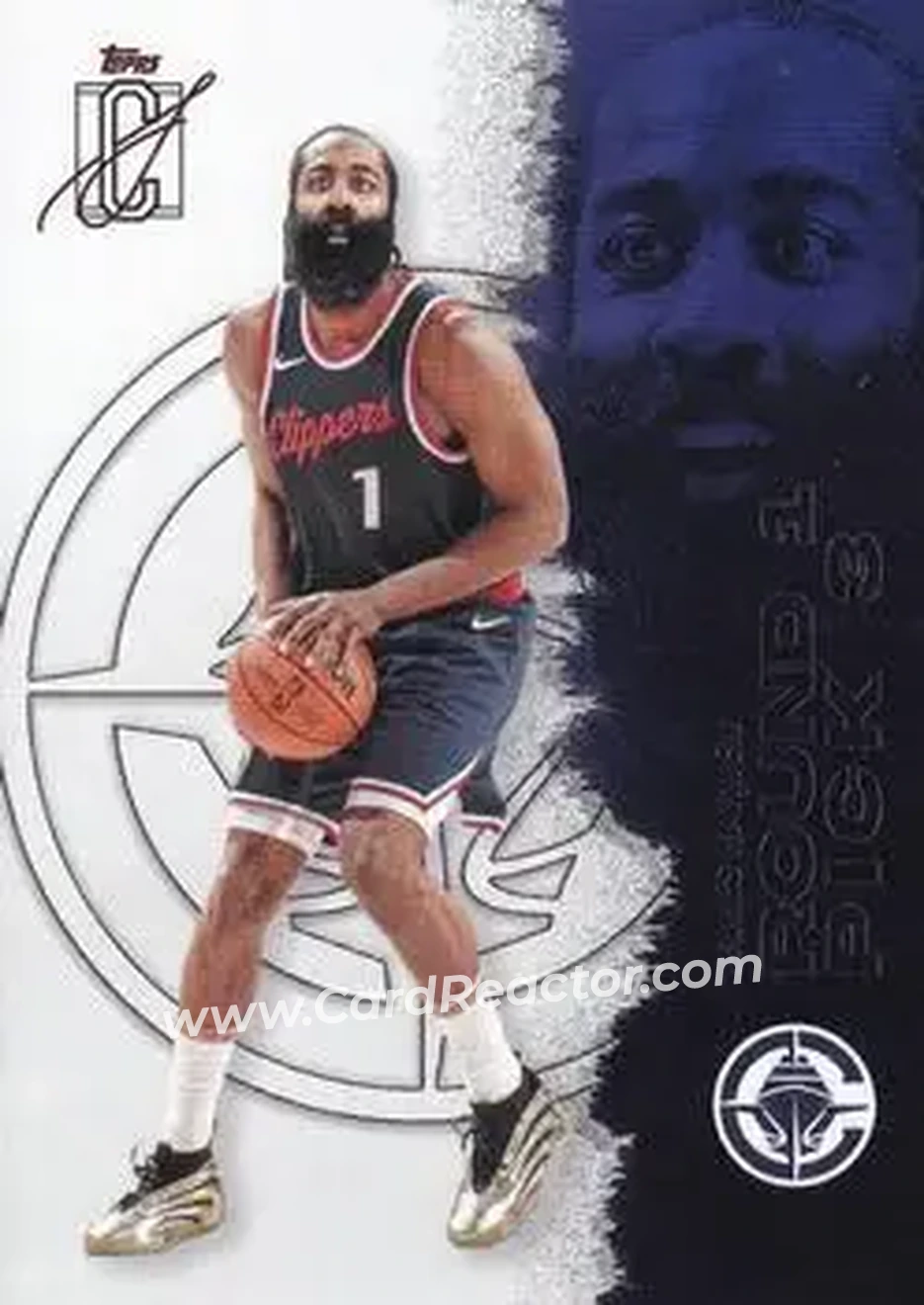 2025-26 Topps Signature Class #62 - James Harden - Los Angeles Clippers - Front