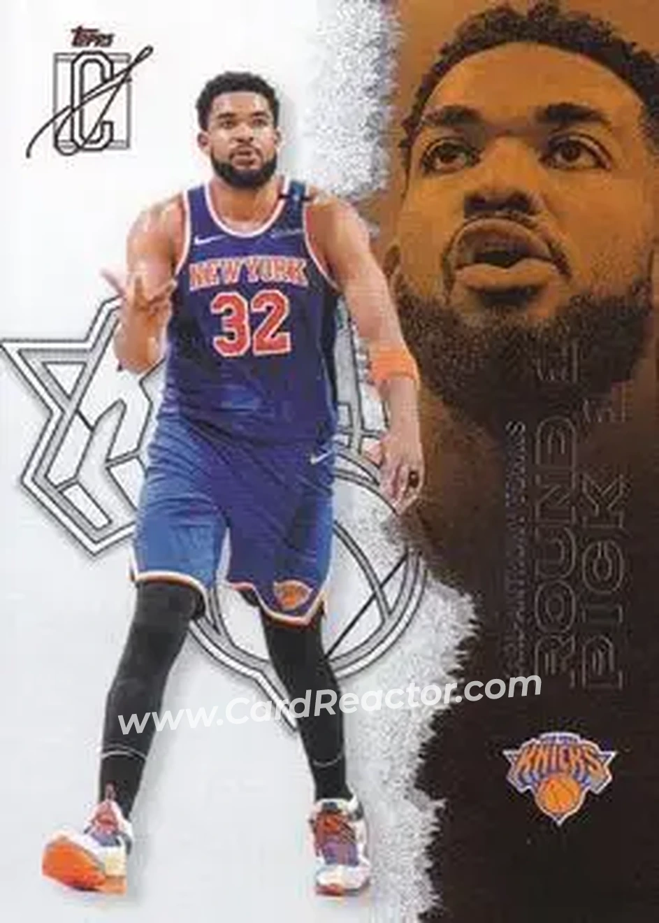 2025-26 Topps Signature Class #63 - Karl-Anthony Towns - New York Knicks - Front