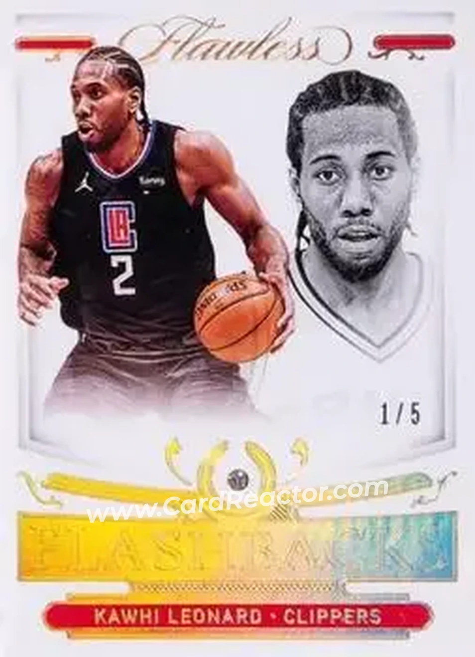 2020-21 Panini Flawless #169 - Kawhi Leonard - Front