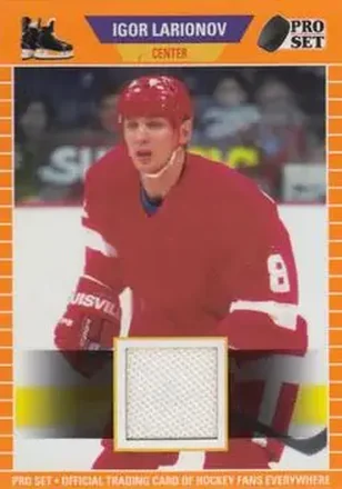 2021-22 Pro Set - Memorabilia Orange #PSM-30 - Igor Larionov - Detroit Red Wings