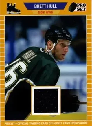 2021-22 Pro Set - Memorabilia Yellow #PSM-10 - Brett Hull - Dallas Stars