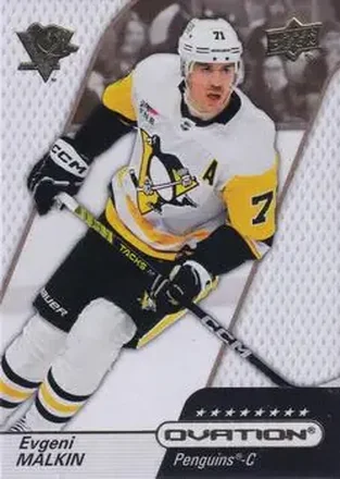 2023-24 Upper Deck Ovation - Gold Foil #29 - Evgeni Malkin - Pittsburgh Penguins
