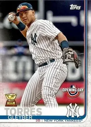 2019 Topps Opening Day #106 - Gleyber Torres - New York Yankees