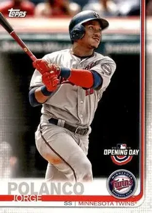 2019 Topps Opening Day #110 - Jorge Polanco - Minnesota Twins