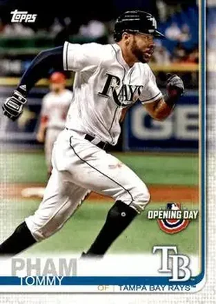2019 Topps Opening Day #111 - Tommy Pham - Tampa Bay Rays