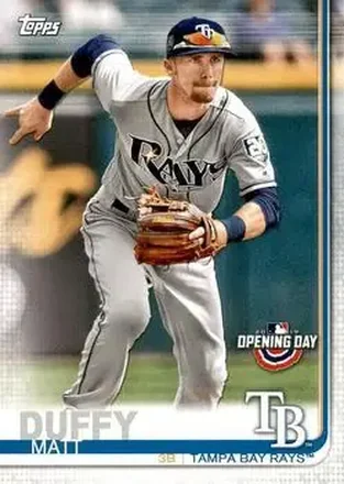 2019 Topps Opening Day #114 - Matt Duffy - Tampa Bay Rays