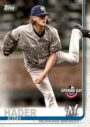 2019 Topps Opening Day #115 - Josh Hader - Milwaukee Brewers