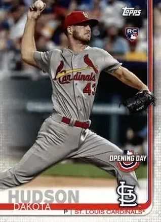 2019 Topps Opening Day #116 - Dakota Hudson - St. Louis Cardinals