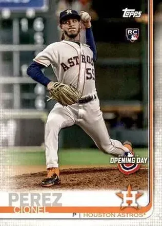 2019 Topps Opening Day #117 - Cionel Pérez - Houston Astros