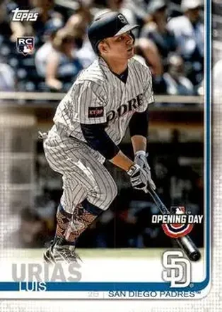 2019 Topps Opening Day #138 - Luis Urias - San Diego Padres