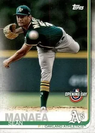 2019 Topps Opening Day #143 - Sean Manaea - Oakland Athletics
