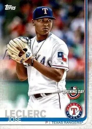 2019 Topps Opening Day #155 - José Leclerc - Texas Rangers