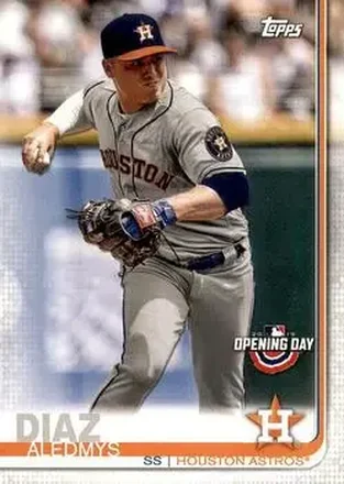 2019 Topps Opening Day #156 - Aledmys Diaz - Houston Astros