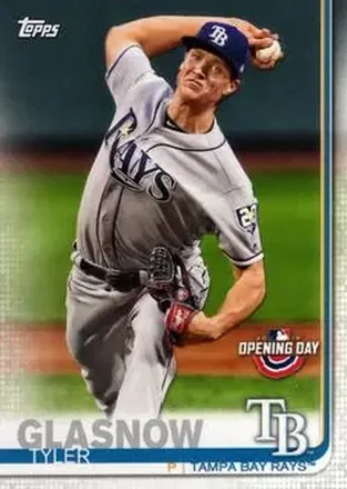 2019 Topps Opening Day #167 - Tyler Glasnow - Tampa Bay Rays