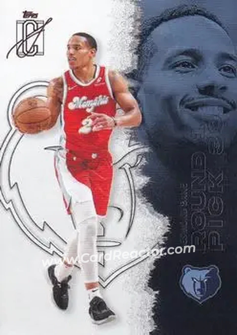 2025-26 Topps Signature Class #80 - Desmond Bane - Memphis Grizzlies - Front 2025-26 Topps Signature Class #80 - Desmond Bane - Memphis Grizzlies - Front