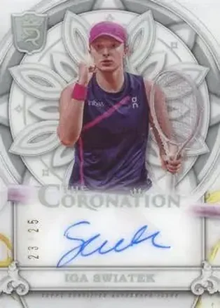 2024 Topps Royalty Collection - The Coronation Autographs #C-IS - Iga Swiatek
