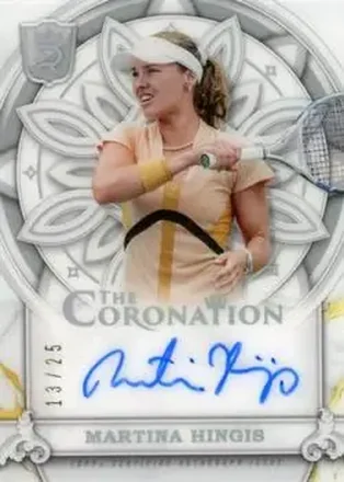2024 Topps Royalty Collection - The Coronation Autographs #C-MH - Martina Hingis