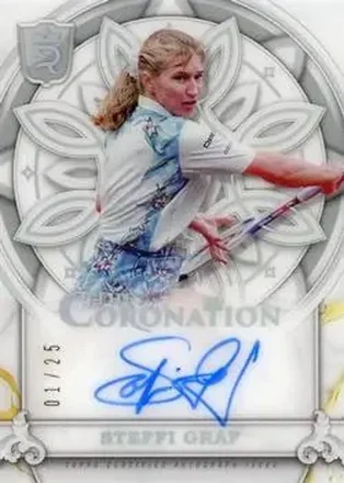 2024 Topps Royalty Collection - The Coronation Autographs #C-SG - Steffi Graf