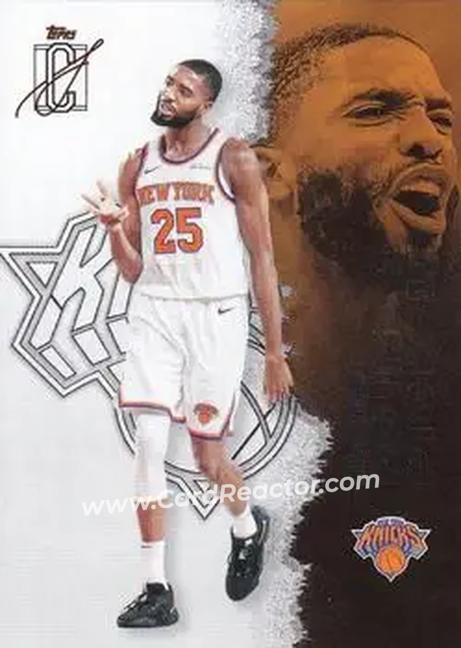 2025-26 Topps Signature Class #84 - Mikal Bridges - New York Knicks - Front