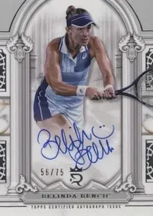 2024 Topps Royalty Collection - Imperial Ink #II-BBE - Belinda Bencic