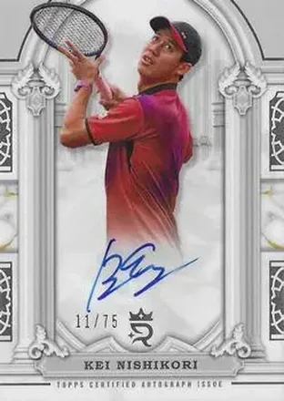 2024 Topps Royalty Collection - Imperial Ink #II-KNI - Kei Nishikori