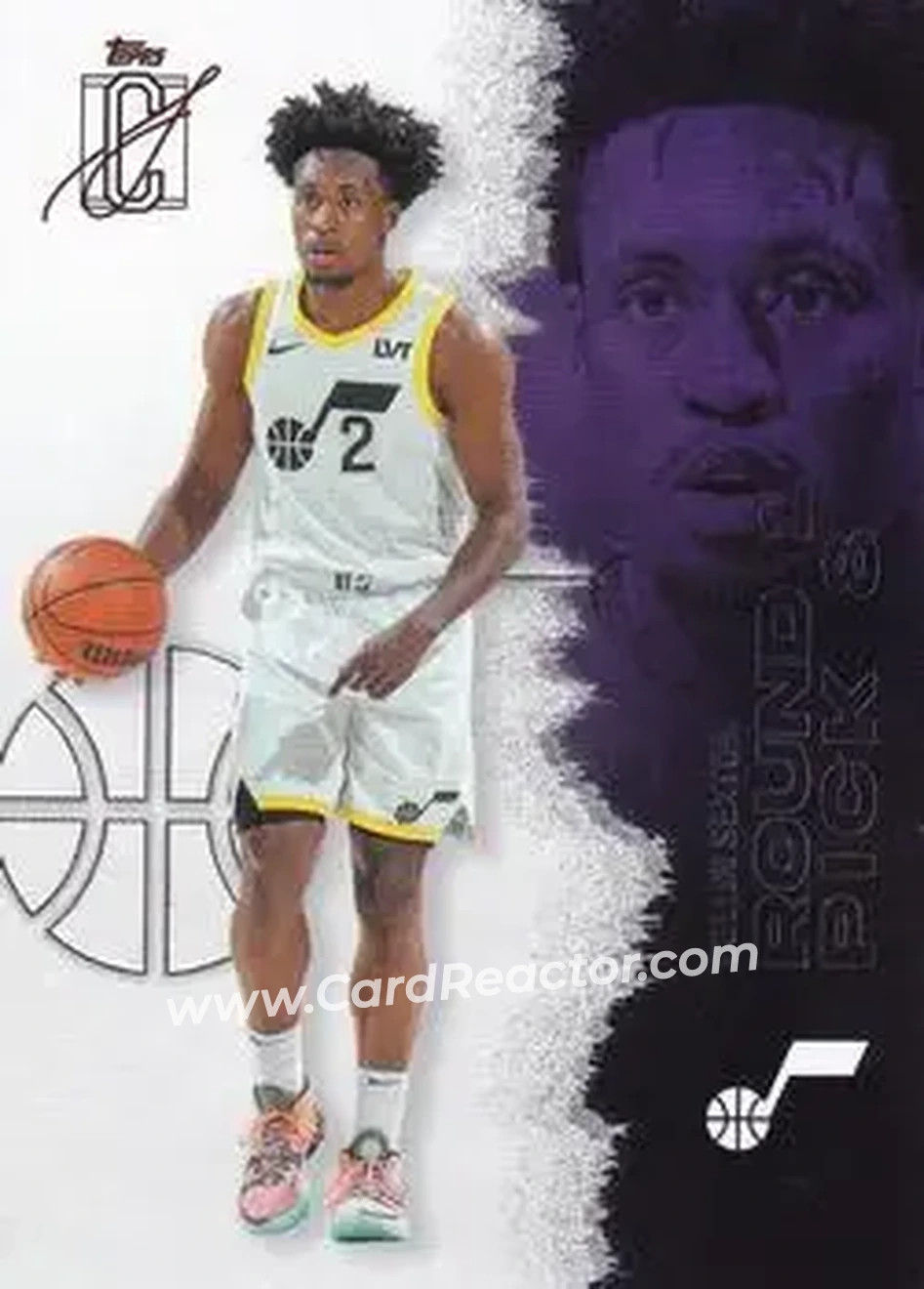 2025-26 Topps Signature Class #85 - Collin Sexton - Utah Jazz - Front