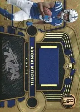 2024 Panini Gold Standard #207 - Adonai Mitchell - Indianapolis Colts