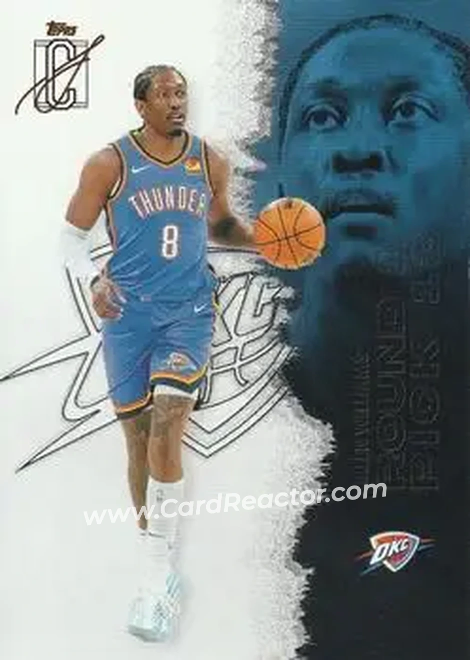 2025-26 Topps Signature Class #87 - Jalen Williams - Oklahoma City Thunder - Front