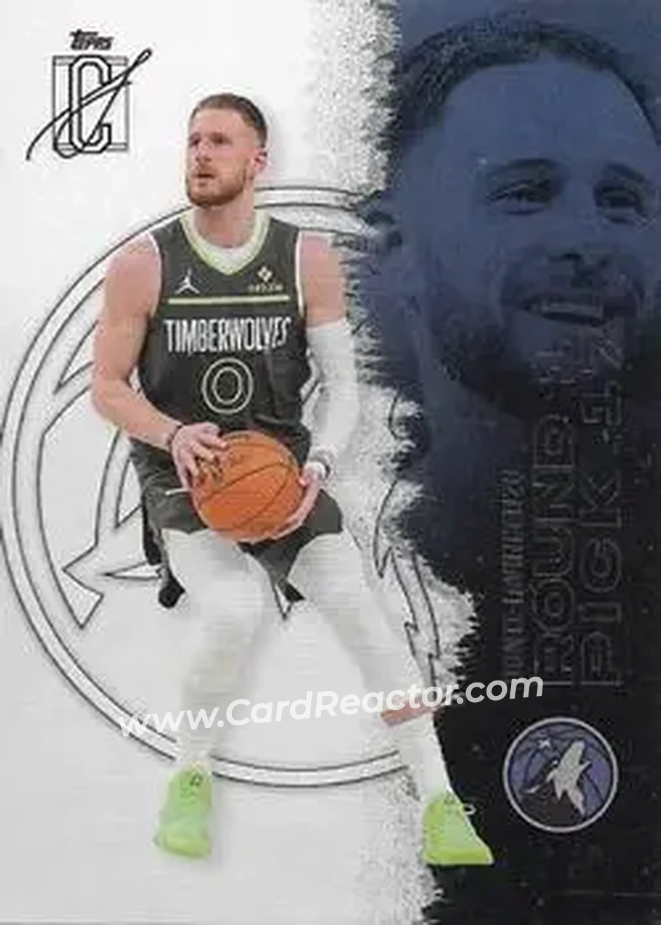 2025-26 Topps Signature Class #91 - Donte DiVincenzo - Minnesota Timberwolves - Front