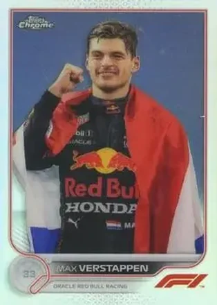 2022 Topps Chrome Formula 1 #1b - Max Verstappen - Red Bull Racing