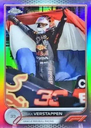 2022 Topps Chrome Formula 1 #2b - Max Verstappen - Red Bull Racing