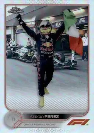 2022 Topps Chrome Formula 1 #16b - Sergio Perez - Red Bull Racing