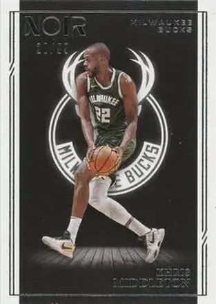 2020-21 Panini Noir #118 - Khris Middleton - Milwaukee Bucks