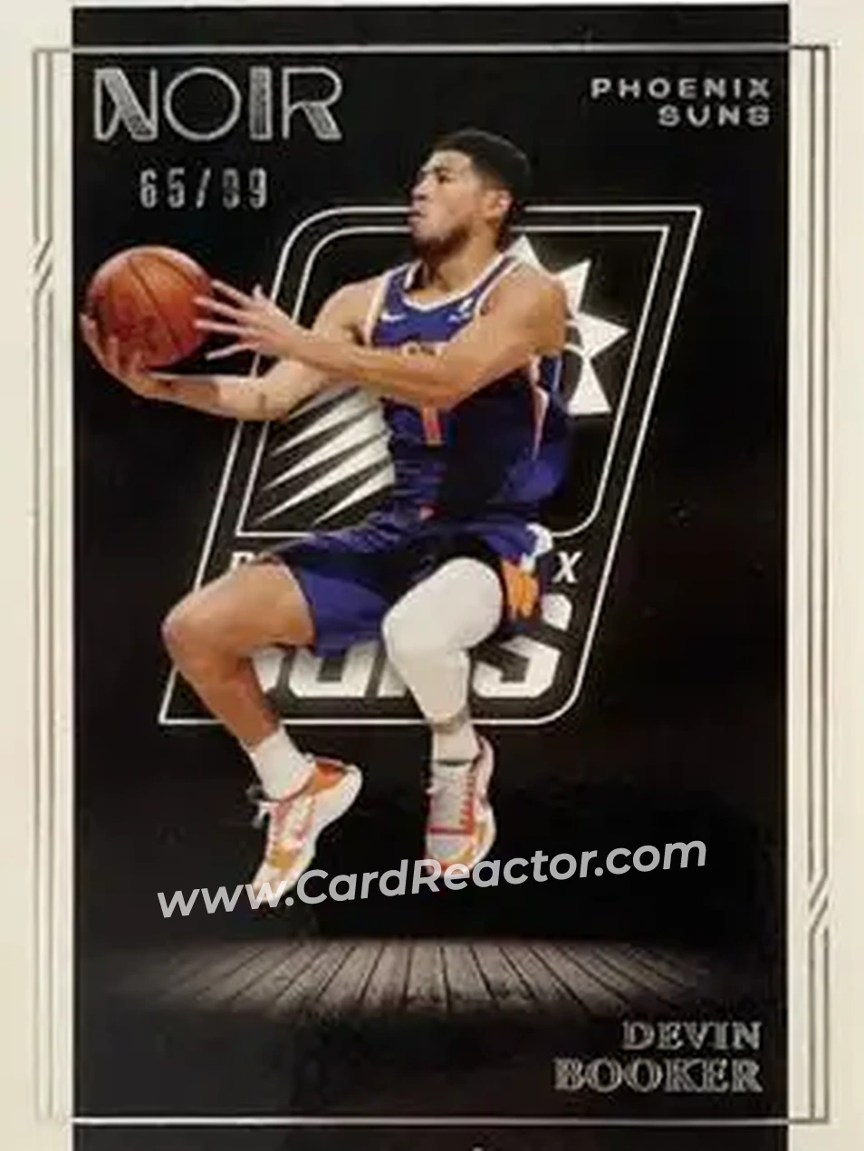 2020-21 Panini Noir #135 - Devin Booker - Phoenix Suns - Front