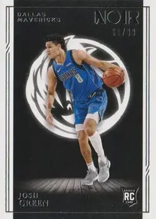 2020-21 Panini Noir #173 - Josh Green - Dallas Mavericks