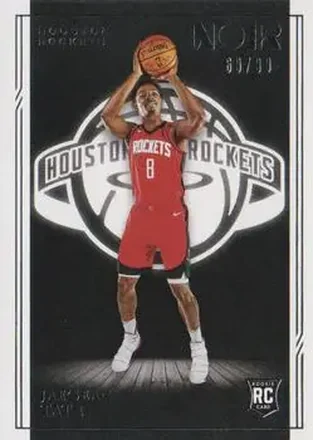 2020-21 Panini Noir #186 - Jae'Sean Tate - Houston Rockets