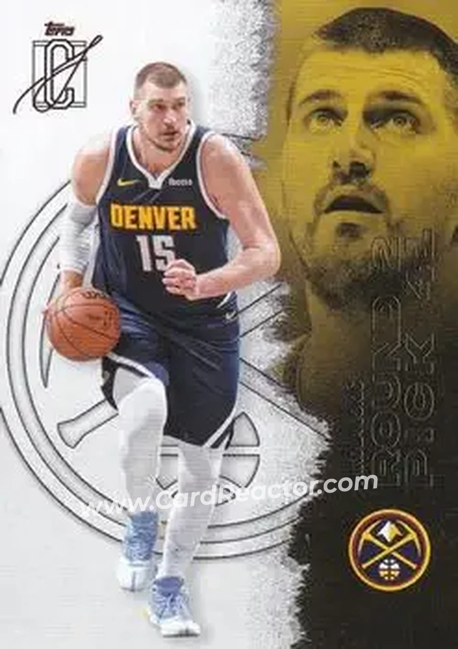 2025-26 Topps Signature Class #95 - Nikola Jokić - Denver Nuggets - Front