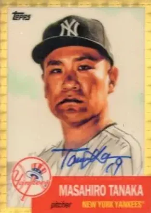 2019 Topps Transcendent Collection - 1953 SuperFractor Autographs #53S-MAT - Masahiro Tanaka - New York Yankees