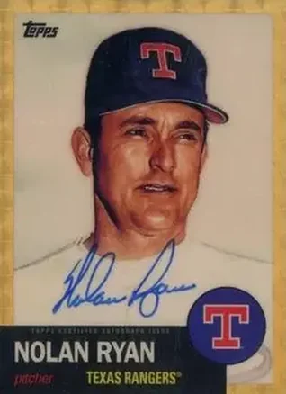 2019 Topps Transcendent Collection - 1953 SuperFractor Autographs #53S-NR - Nolan Ryan - Texas Rangers