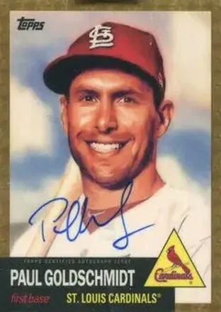 2019 Topps Transcendent Collection - 1953 SuperFractor Autographs #53S-PG - Paul Goldschmidt - St. Louis Cardinals